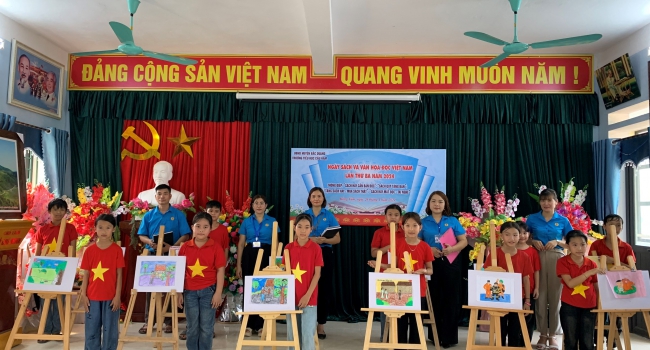 Trường Tiểu học Cầu Ham tổ chức Ngày sách Việt Nam lần thứ ba năm 2024